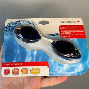 Speedo Record Breaker Mirrored Goggles
